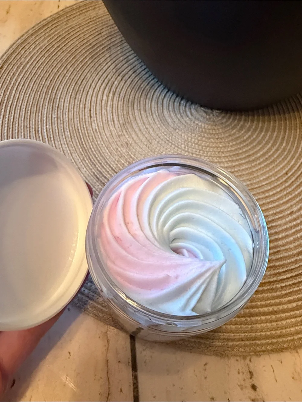 AMINNAH Beauty Sleep Whipped Body Butter 8oz. new w/Shea,Mango & Cocoa